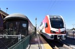 Caltrain # 132 departing